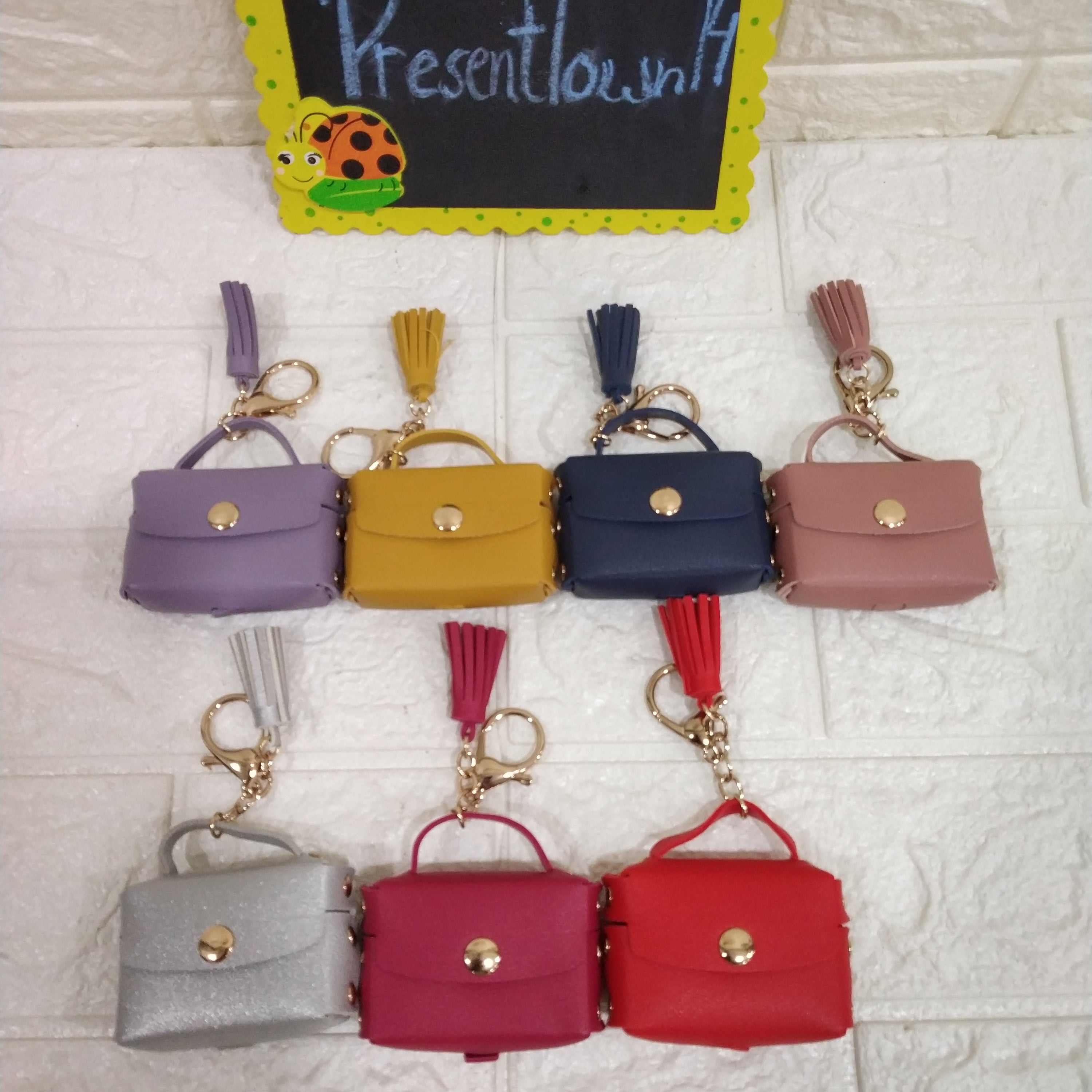 Stylish Purse Keyring for Kids